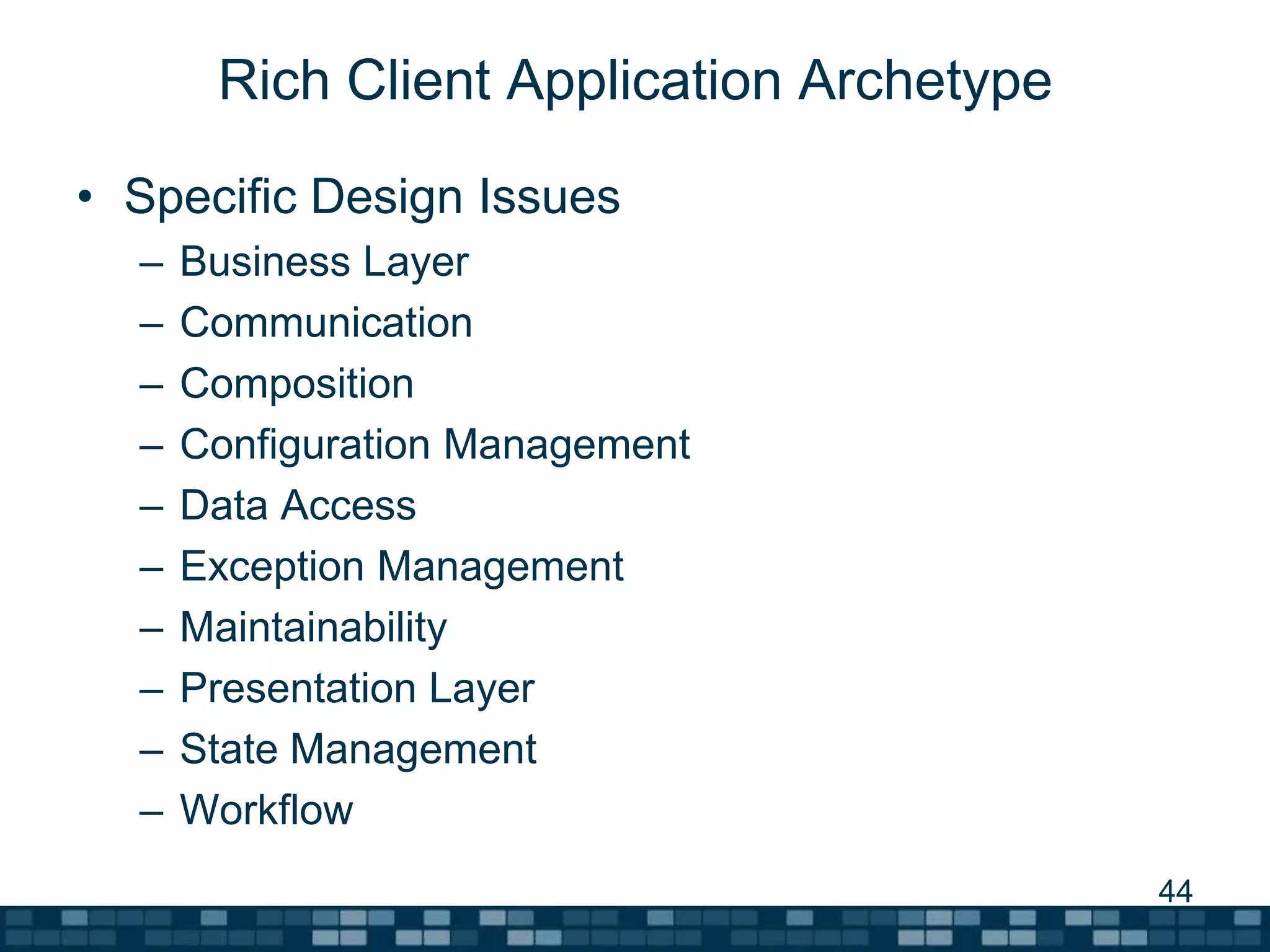 A summary of software architecture guide | PPTX