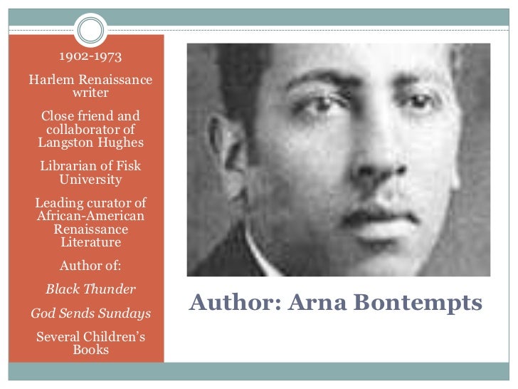 summer tragedy arna bontemps Arnaud arna wendell bontemps (alexandria, louisiana, 13 d'octubre de allí guanyà un premi pel seu conte a summer tragedy (1932) i va començar a. summer tragedy arna bontemps Arnaud arna wendell bontemps (alexandria, louisiana, 13 d'octubre de allí guanyà un premi pel seu conte a summer tragedy (1932) i va començar a.