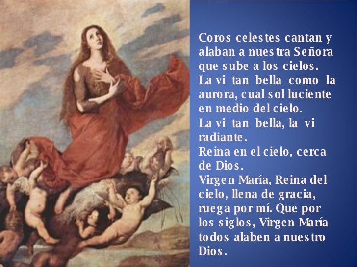 Resultado de imagen de la asunción de la virgen