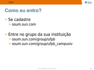 A Sun no Meio Acadêmico e as Certificações