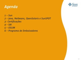 A Sun no Meio Acadêmico e as Certificações