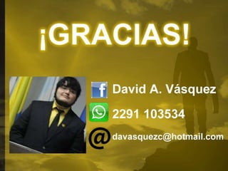 David Vasquez - ¿Puede USTED ser un líder?