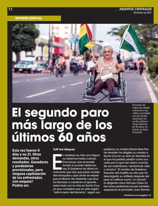 ASUNTOS CENTRALES
Noviembre de 2021
11
 