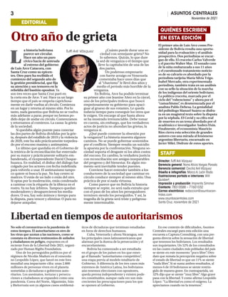 ASUNTOS CENTRALES
Noviembre de 2021
3
SOBRE LOS
 