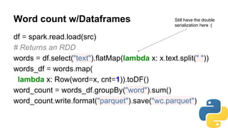 A super fast introduction to Spark and glance at BEAM | PDF