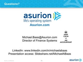 Asurion and BlackLine Systems | PPTX