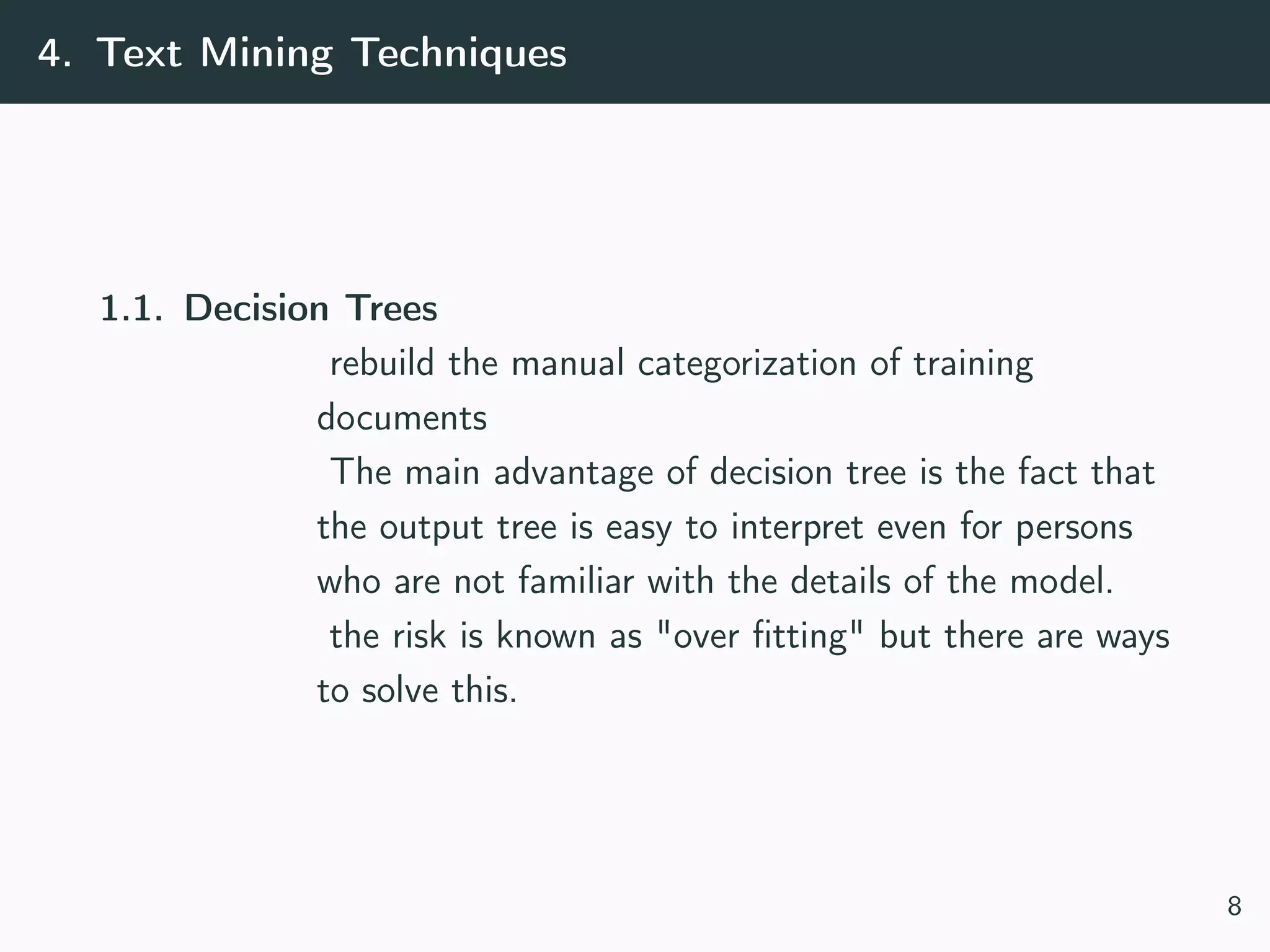 A Survey on Text Mining-techniques and application
