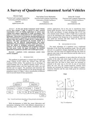A survey of quadrotor unmanned aerial vehicles | PDF
