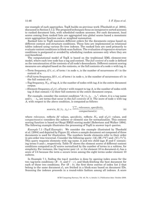 A survey of top k query processing techniques in relational database ...