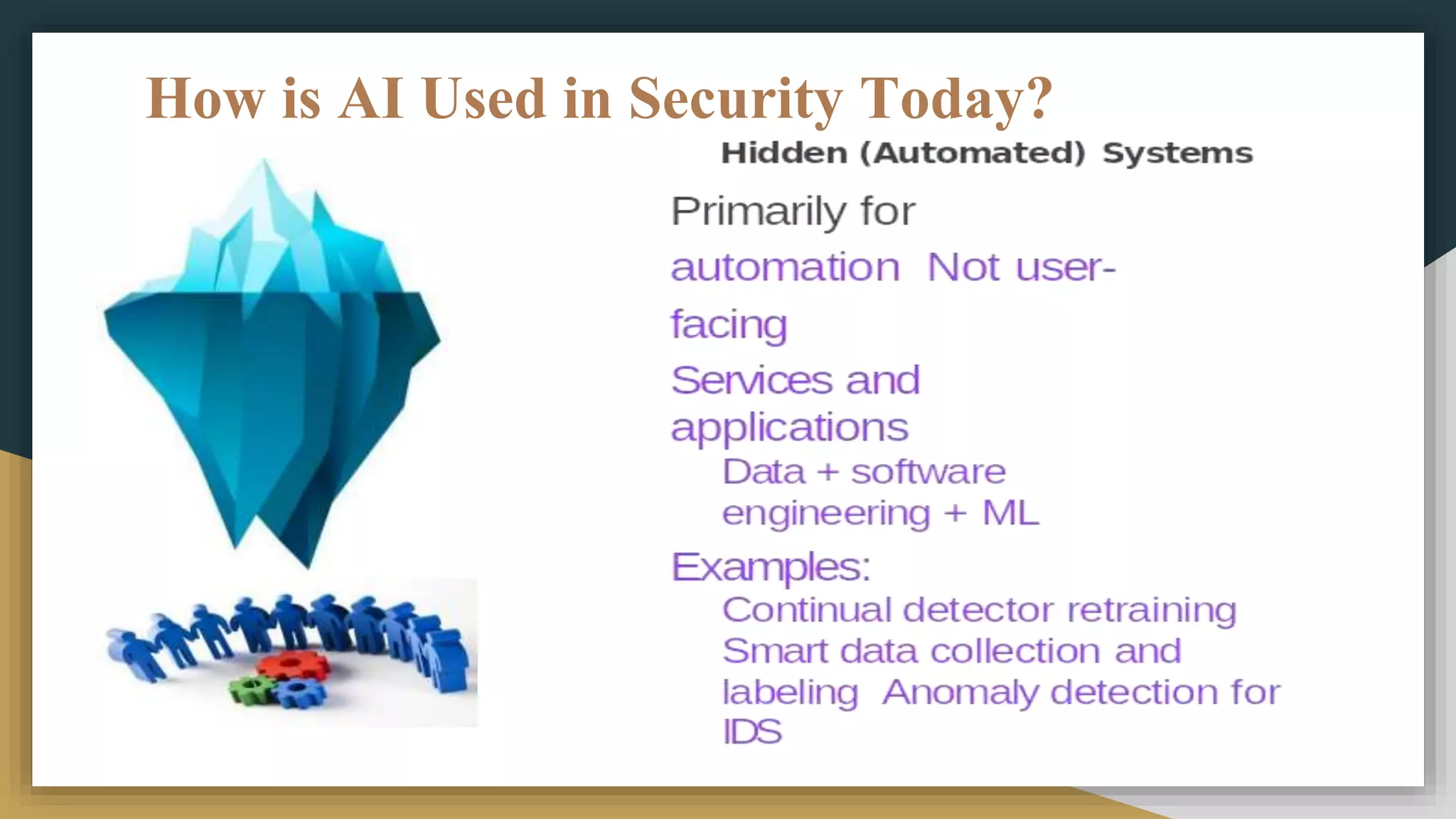 How is AI Used in Security Today?
