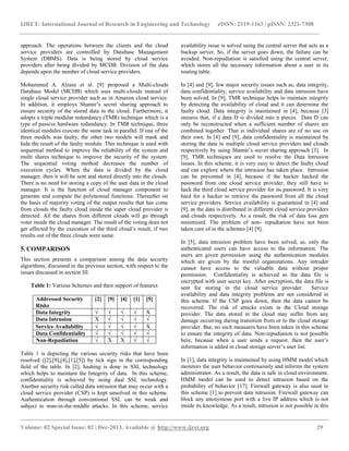 A survey on data security in cloud computing issues and mitigation ...