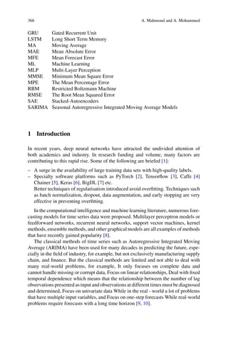 A Survey on Deep Learning for time series Forecasting | PDF