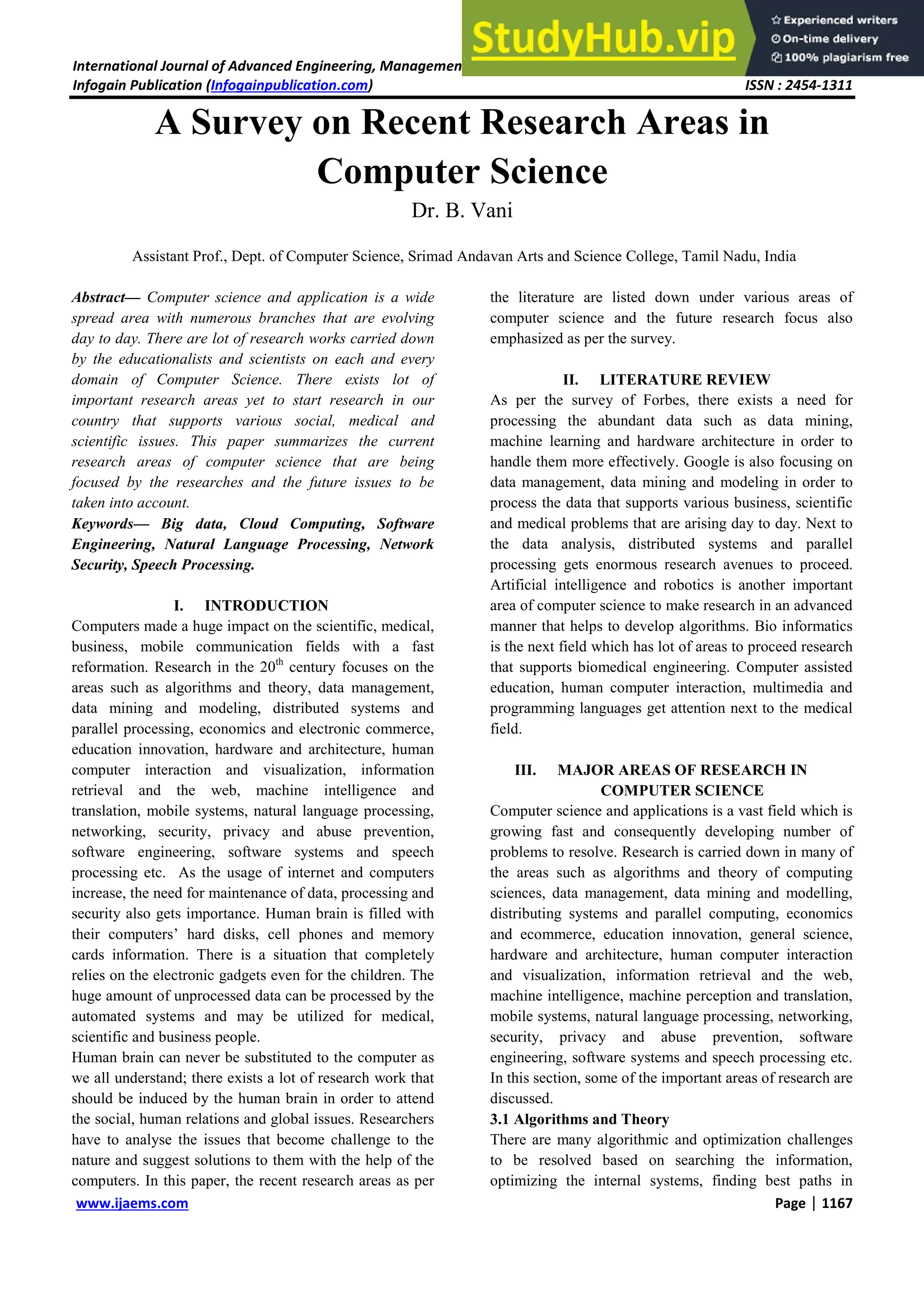 a-survey-on-recent-research-areas-in-computer-science-pdf
