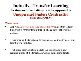 A survey on transfer learning | PPT