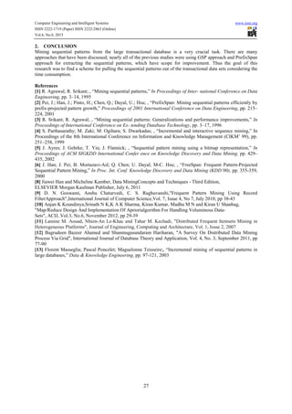 A survey paper on sequence pattern mining with incremental | PDF ...