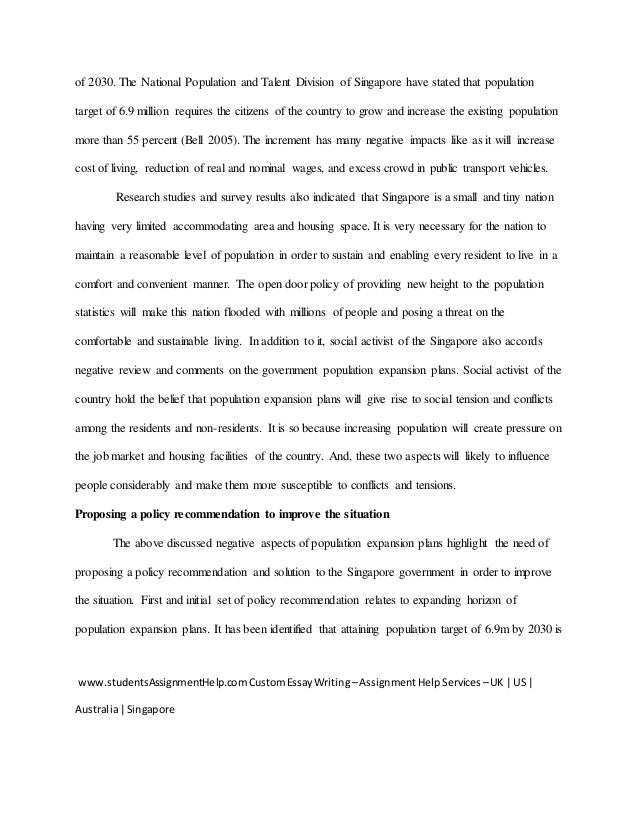 A Sustainable Population Essay For Dynamic Singapore By Studentsassi High School Argumentative Essay Examples also Essay On Photosynthesis Check Writing Services