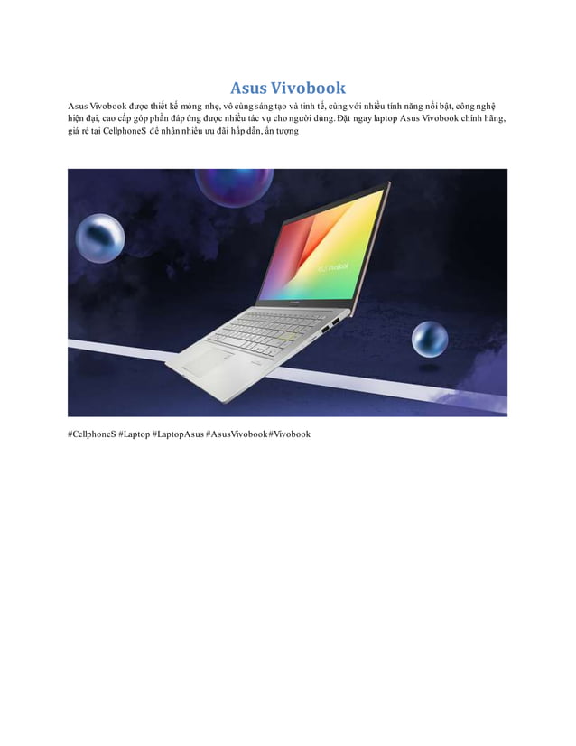 Asus Vivobook | DOCX