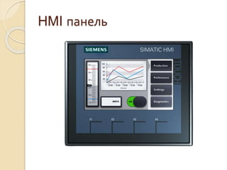 HMI панель
 