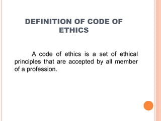 ASVINI. M - CODE OF ETHICS ASS.pptx