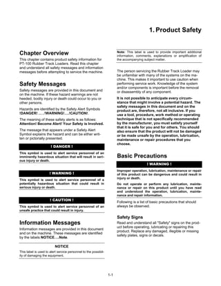 ASV Posi-Track PT-100 Track Loader Service Repair Manual.pdf