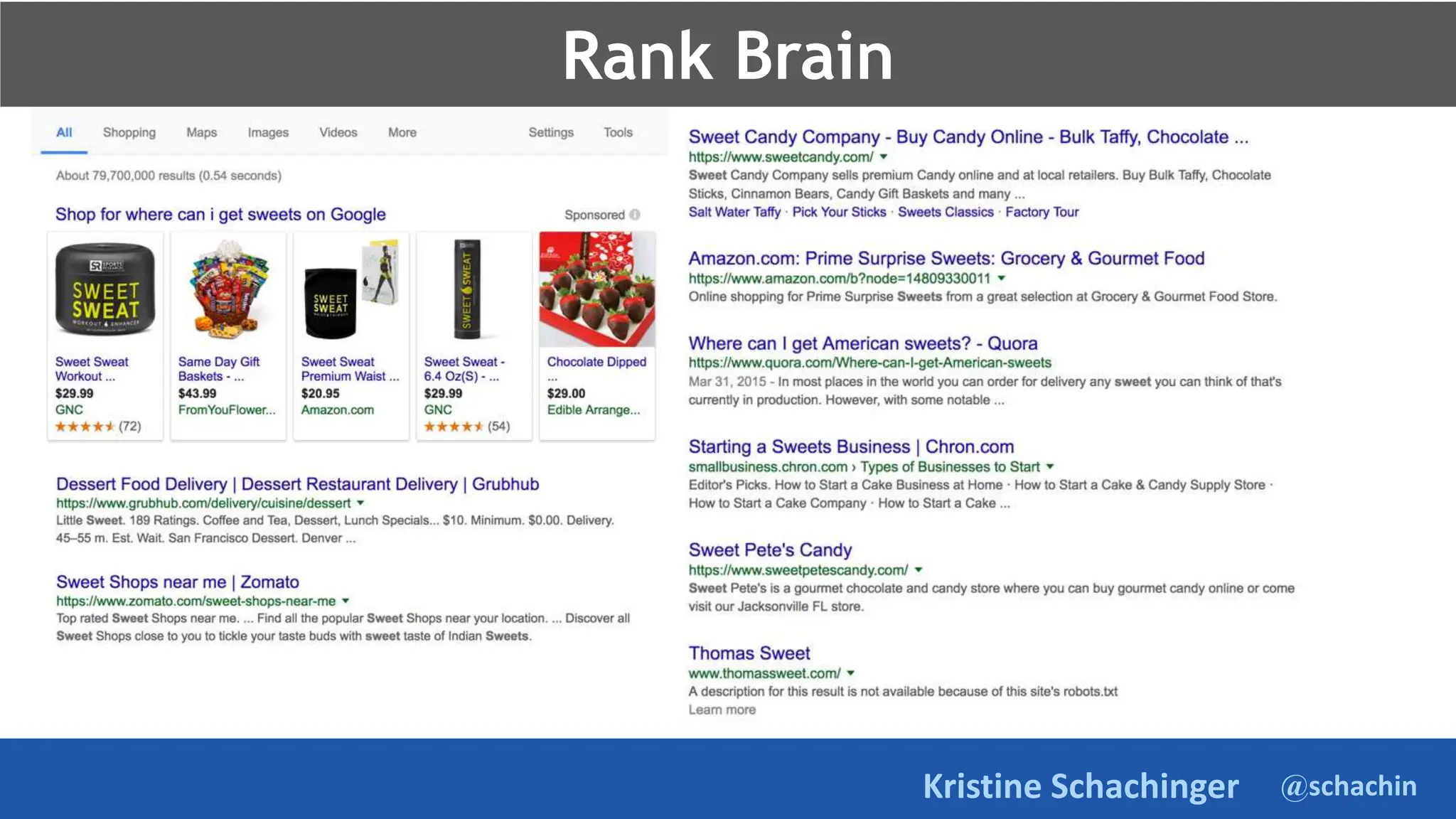 @schachin
Kristine Schachinger
Rank Brain
 
