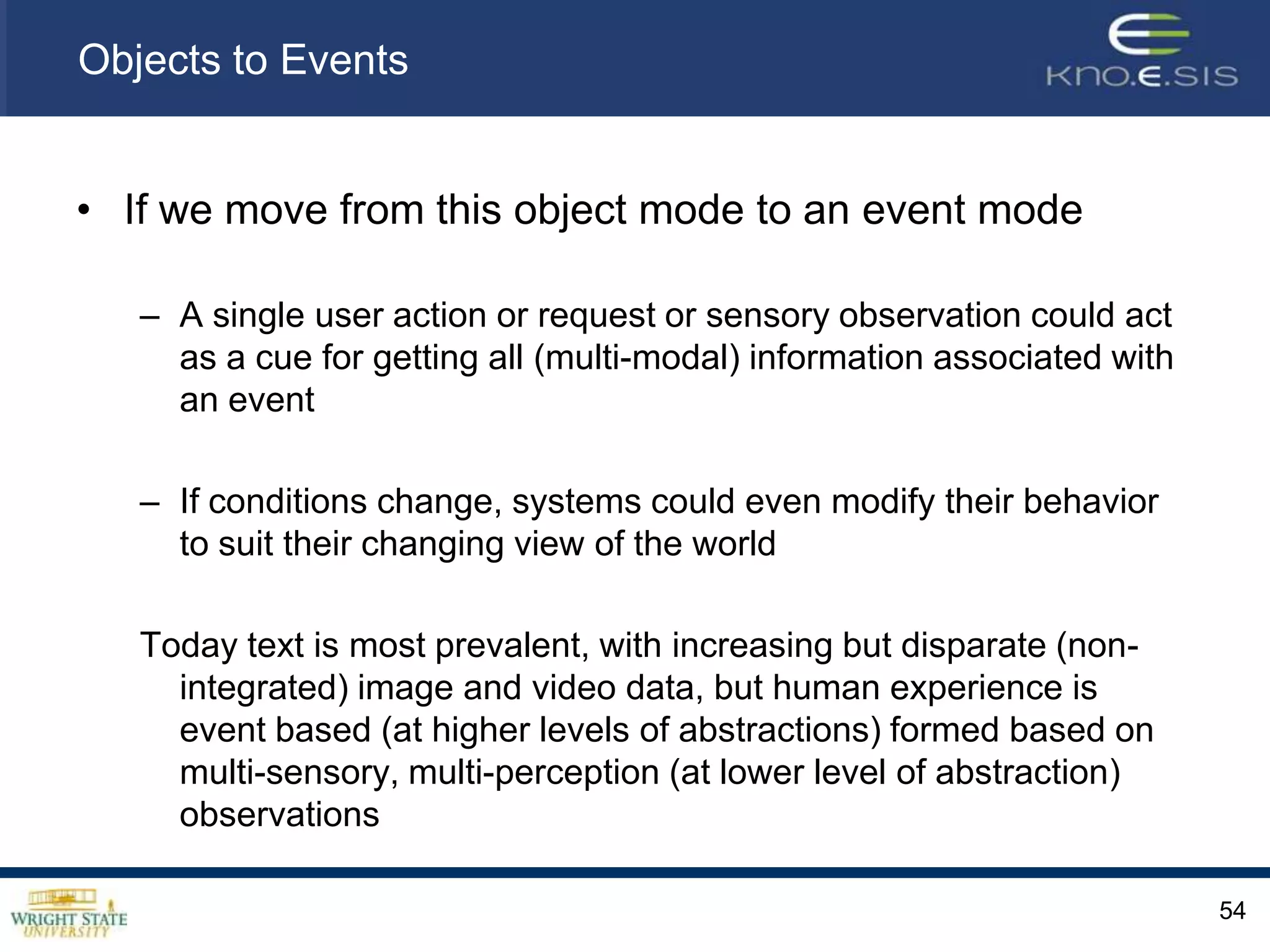  Spatiotemporal Associations