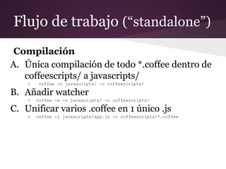 Introducción a CoffeeScript | PDF