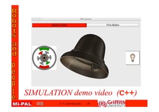 IIISIIIS © V. Estivill-Castro 29
SIMULATION demo video (C++)
 