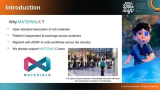 MaterialX Virtual Town Hall - August 2025 | PDF
