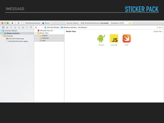 IMESSAGE STICKER PACK
 