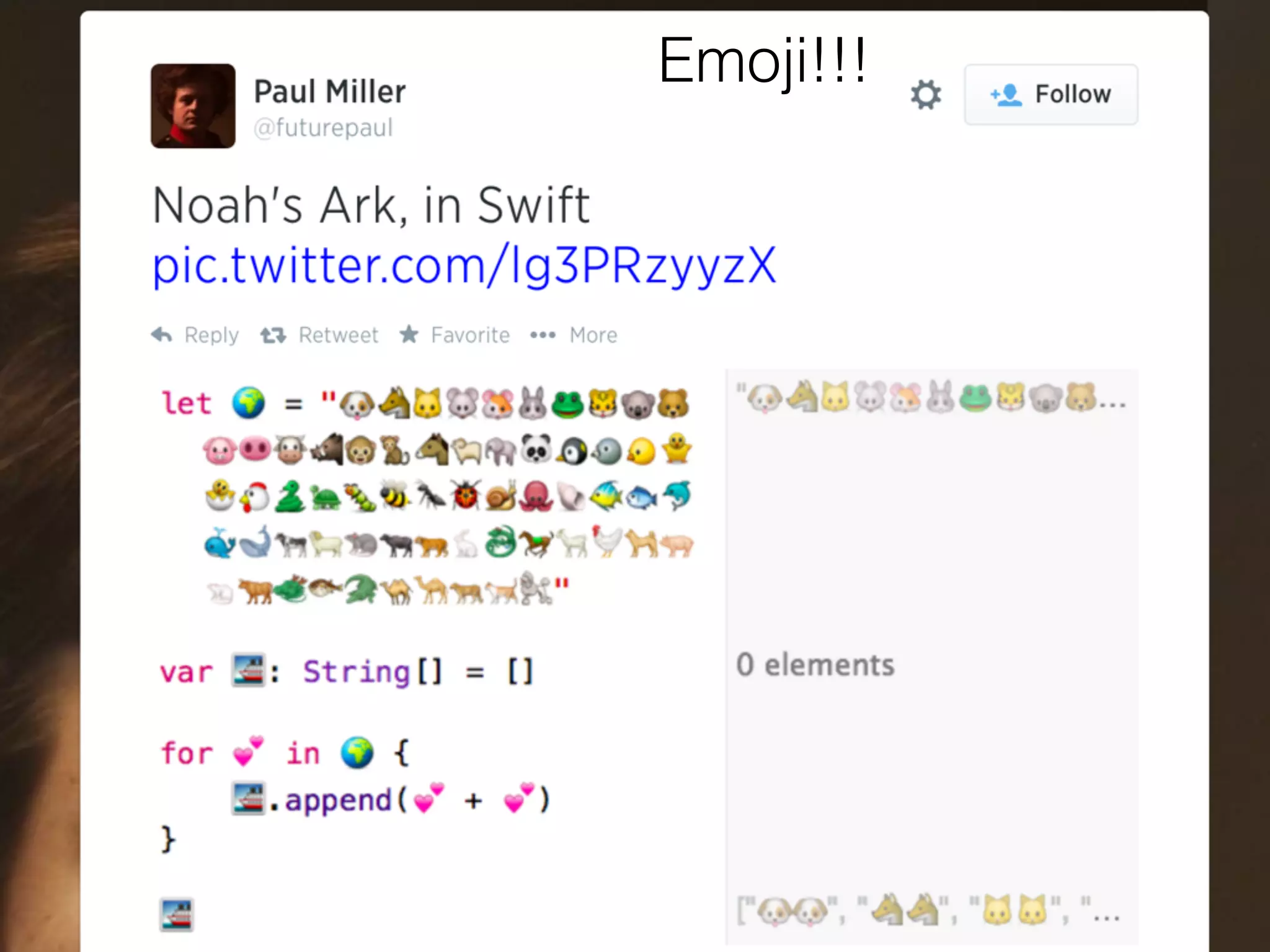 Emoji!!!
 