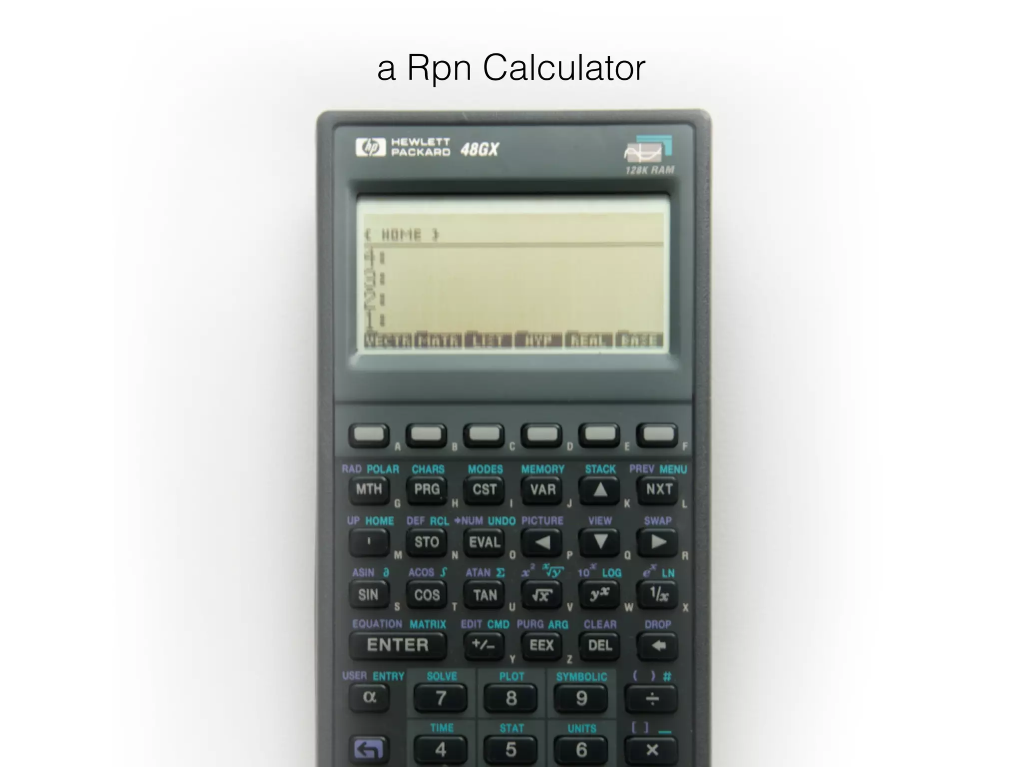 a Rpn Calculator
 