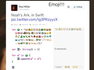 Emoji!!!
 
