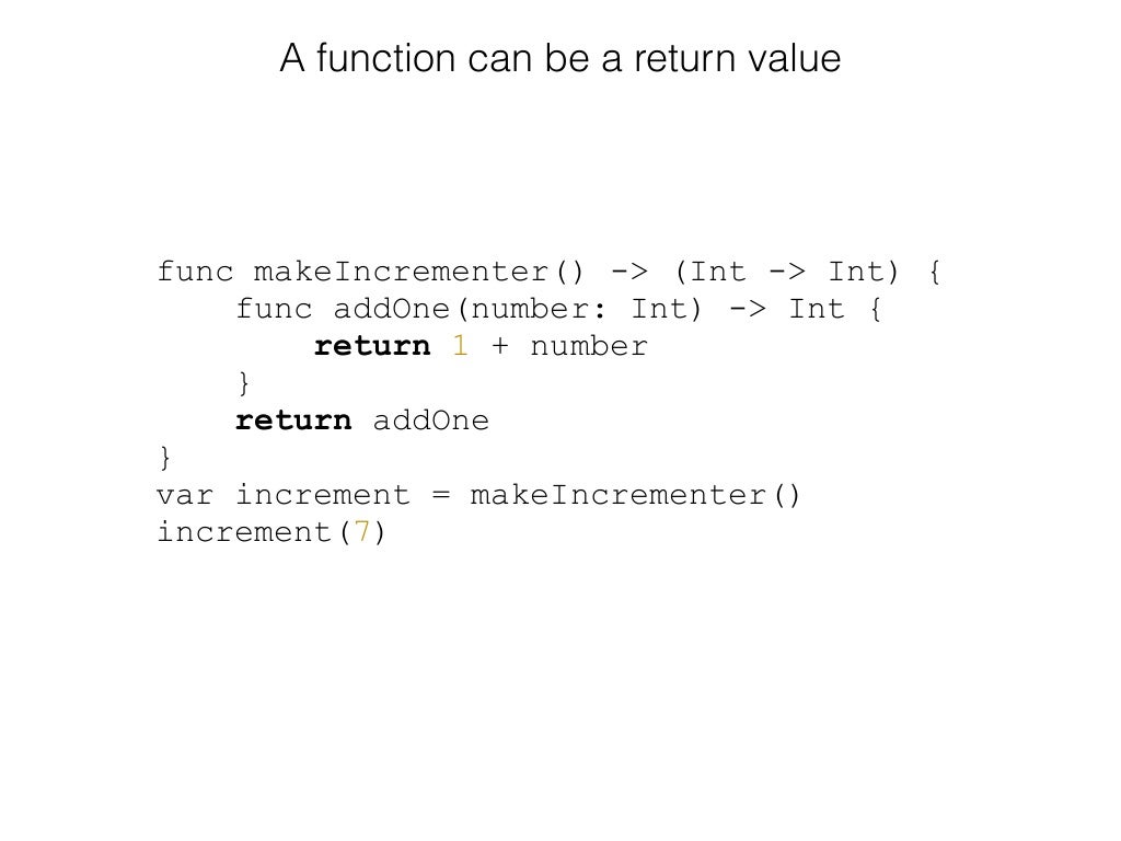 A swift introduction to Swift