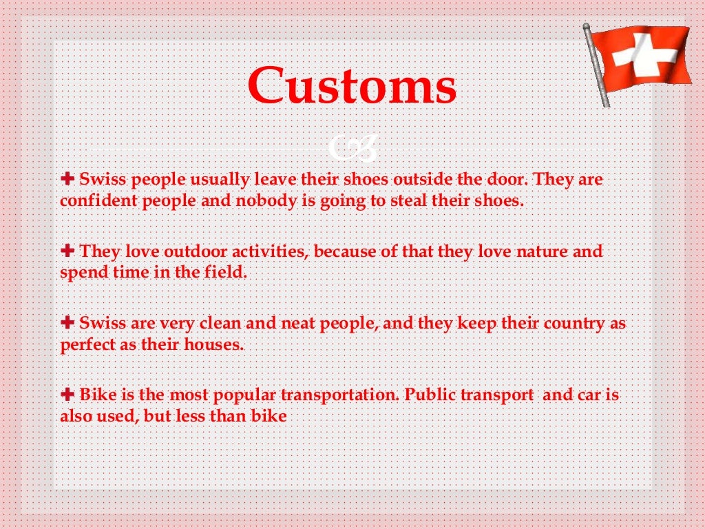 Switzerland overview