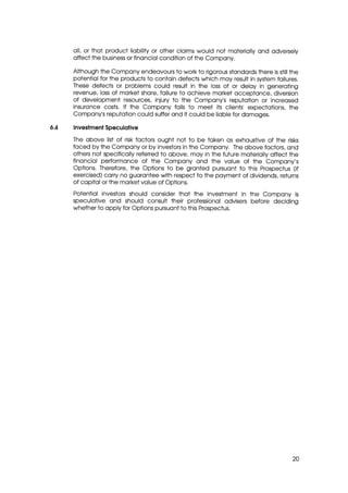 Prospectus and Appendix February 2012