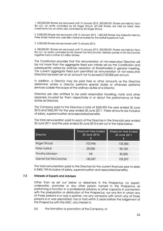 Prospectus and Appendix February 2012