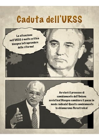 Gorbaciov. Fumetto di Asya