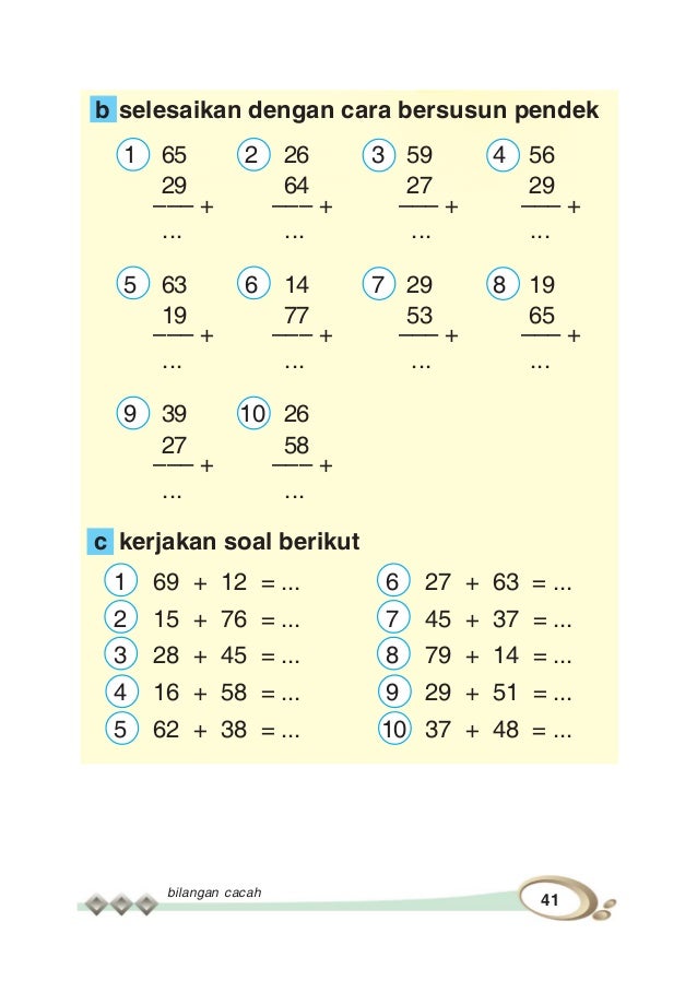 Asyiknya belajar matematika 2