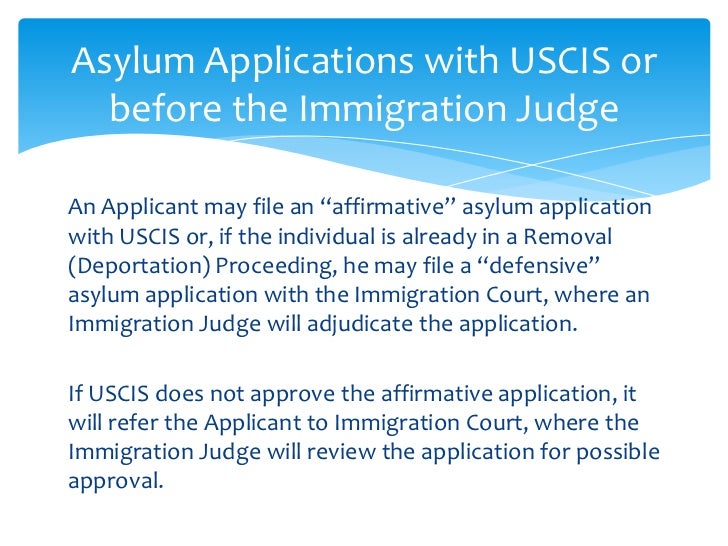 Asylum Clock & Employment Authorization
