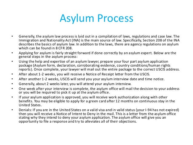 Asylum or Refugee Status: How to Apply | Nolo