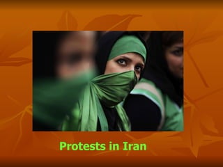 Protests in Iran 