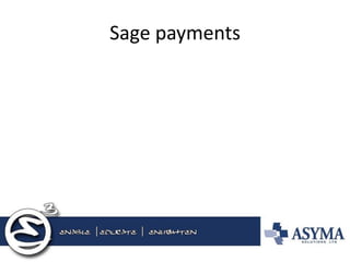 Sage payments 
 