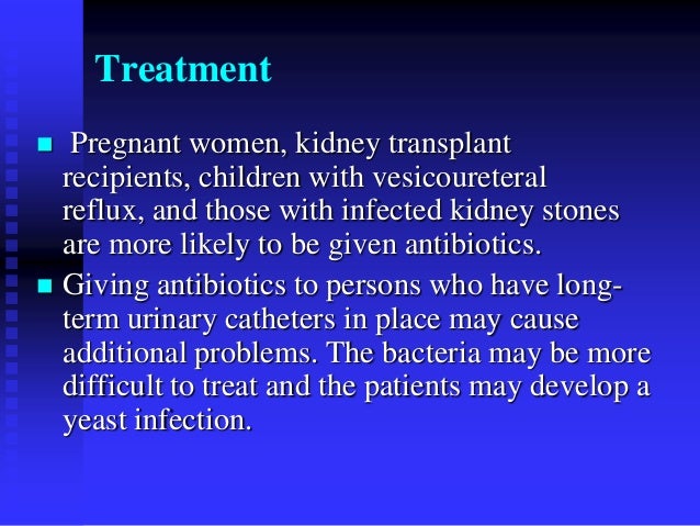 Asymptomatic bacteriuria