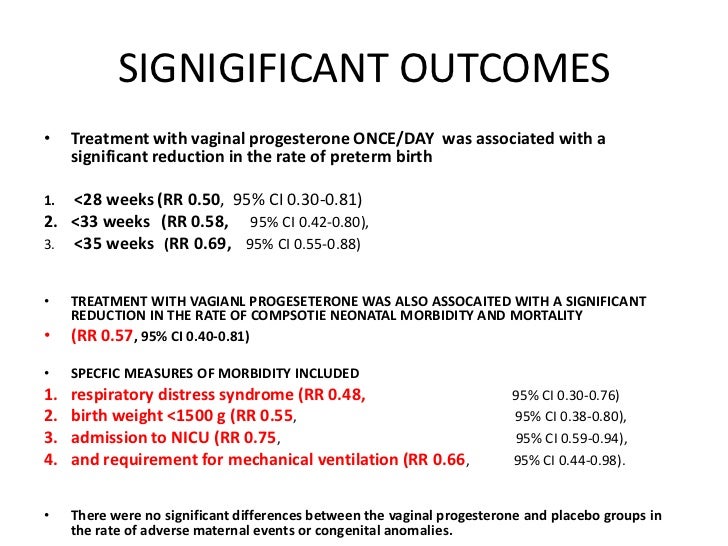 Asymptomatic short cervix and vaginanal, progesterone