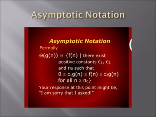Asymptotic notation | PPT