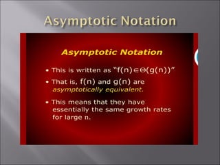 Asymptotic notation | PPT