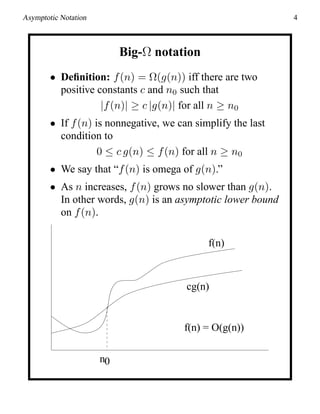 Asymptotic notation | PDF