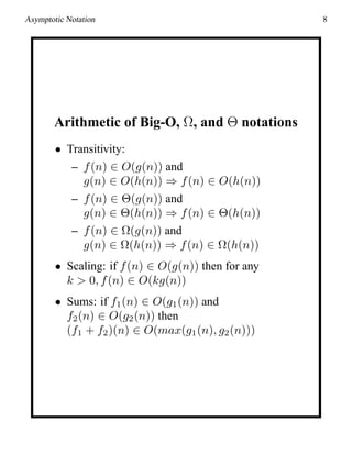 Asymptotic notation | PDF