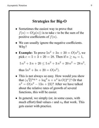 Asymptotic notation | PDF
